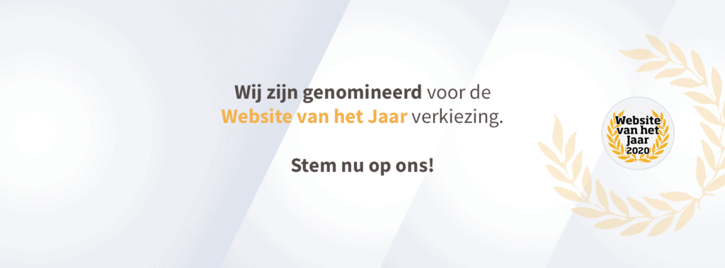 Huislijn website van het jaar