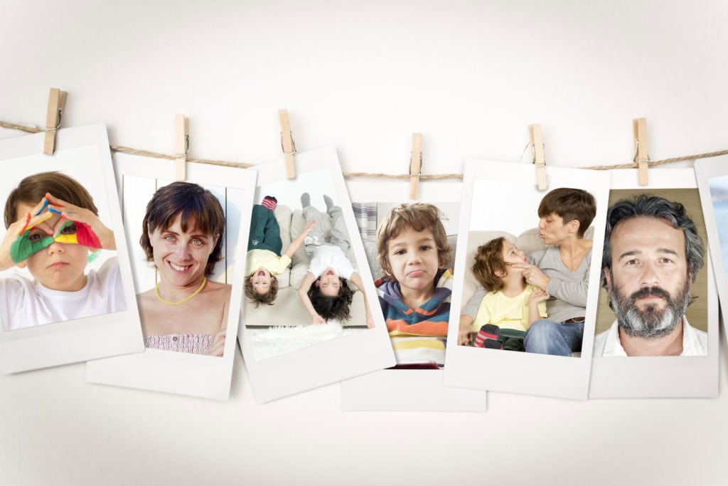 foto's ophangen