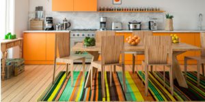 vloerkleed in keuken