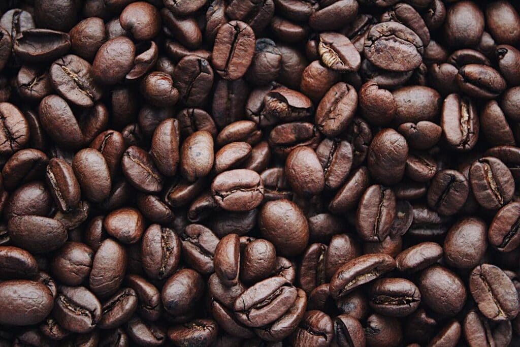 verschillende soorten koffiebonen