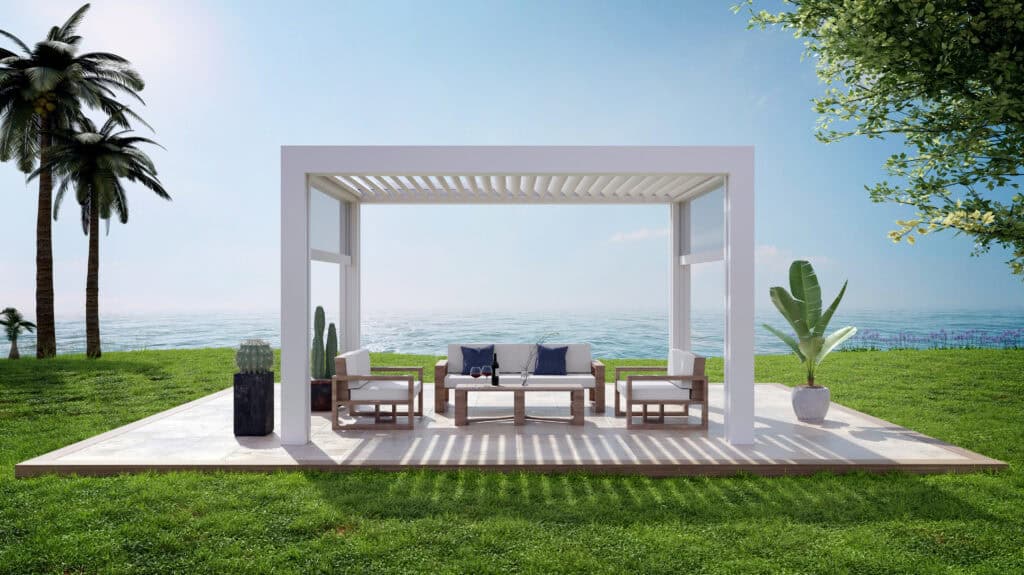 De aluminium overkapping: de leukste trend voor je tuin