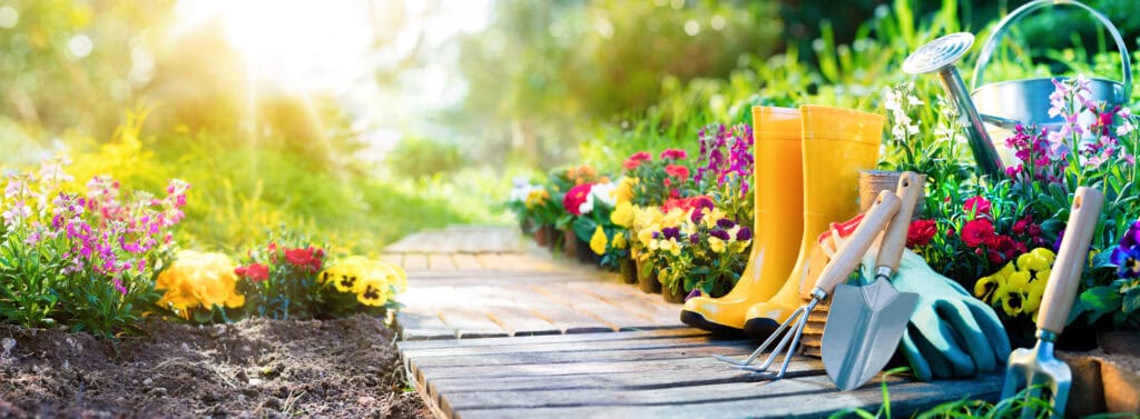 tuin eenvoudiger onderhouden