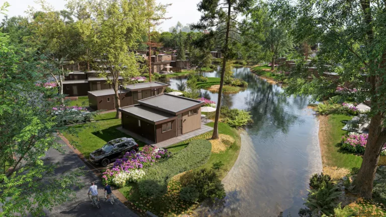 Vakantiewoning op een vakantiepark in de Brabantse Kempen