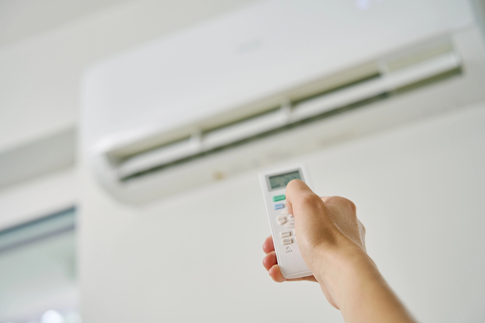 Split-airco in de slaapkamer